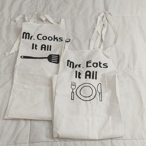Couples Apron Set (2pack)